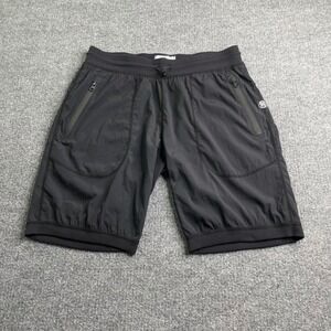 Reigning Champ Shorts Mens Large Black‎ Athletic Nylon Zipper Pockets Canada